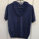 Givenchy  Sport Navy Short Sleeve Sweater‎ Photo 7