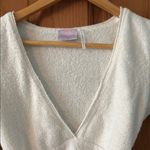 Urban Outfitters Out from Under  Size Extra Small XS Off White Tie-Front Top Photo 1