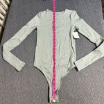 Free People Intimately  Long  Sleeve Thumbhole Cuff Bodysuit Photo 14