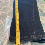 Anne Klein  Dark Blue Jeans Mid Rise Skinny Size‎ 12 Photo 9