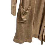 Abercrombie & Fitch brown long cardigan with pockets Lagenlook academia Medium # Photo 3