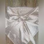 Champagne Color Strapless Bandana Style Crop Top🥂🎀 Gold Size L Photo 3