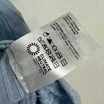 Reformation  Paso Knit Mini Dress Sleeveless V-Neck in Sky Size Medium NWT Photo 7