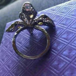 Custom Made Unique Luxury Prom Ring Yellow Photo 6