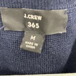 J.Crew 365 Cardigan Blazer Open Long Women's Size M Navy Merino Wool Blend Blue Size M Photo 2