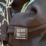 Olivaceous Women’s  black wild flower print sleeveless adjustable strap dress M Photo 3