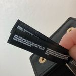 Bebe  black faux vegan leather studded stretch snap closure belt M/L NEW Photo 9