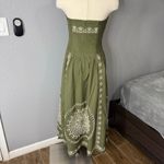 Anthropologie Strapless Drop-Waist Midi Dress 4130318350051 Photo 2