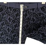 Soft Surroundings  Pants Medium Petite Flocked Baroque Velvet Burnout Stretch Photo 7