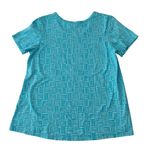 Fresh Produce  Aqua Geometric Print Tunic Top Photo 3