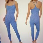 Aerie Offline The Hugger Jumpsuit Blue Lion One Piece Workout Bodysuit W Pockets Photo 1
