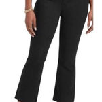 Universal Threads Universal Thread Ankle Boot cut Vintage Stretch Black Raw Cut Jeans Size 4 NEW Photo 0