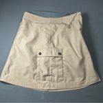 Patagonia  Tan A-Line Mini Skirt Casual Resort Wear Photo 3