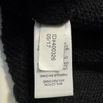 EXPRESS Lace Up V Neck Cold Shoulder Sweater Black Size XS Photo 13