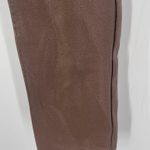 TAGOO Leggings Size Small Brown Liquid Shiny Stretch High Waist Tummy Control Photo 9