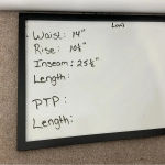 Levi's Levi’s Sport Stripe Cropped Straight Jeans Size 27 Photo 9