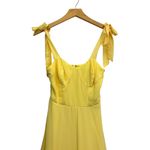 Lulus Sophisticated Charisma Light Yellow Tie Photo 4