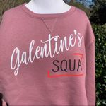 Exist Galentine’s Squad NWT  Cropped Sweatshirt Valentine’s Day Large L Photo 3