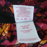 Bongo Sheer Floral Button Shirt Blouse Photo 6