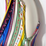 Carolina K Callie Maxi Dress Multicolor Crochet Halter Cutout Size Small Red Photo 7