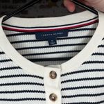 Tommy Hilfiger | women striped texture long sleeve Henley Photo 1