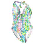 Lilly Pulitzer  Lanai Halter One Piece Swimsuit Size 4 Photo 5