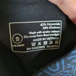 Sweaty Betty The Power Leggings 7/8 Length Navy Black Geo Print Women's Small Photo 5