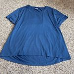 Athleta  Air out cinch t shirt Women's Blue Top Photo 0