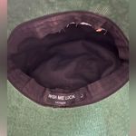Wish Me Luck Los Angeles Green Corduroy Bucket Hat size large Photo 4