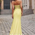 Stacees Yellow V Photo 1