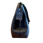 Kate Spade  "LENA" TRIPLE COMPARTMENT BLACK PEBBLED LEATHER SHOULDER BAG NWT Photo 3