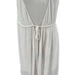 ALLSAINTS  Celeste Dress‎ Midi Maxi Sleeveless Handkerchief Hem White Size US 2 Photo 5