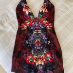 Ginger Fizz Floral Plunge Dress Photo 1