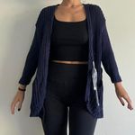 Thread and Supply Navy Blue Cardigan Photo 3