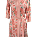 Matilda Jane  Dream Chasers Winding Down Peach Floral Sleep Robe Women's‎ XS Photo 0