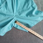 Studio Works Vintage Women Size 10 Light Blue Elastic Waistband Drawstring Short Photo 7