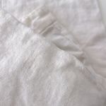 Reformation 100% Linen Off White Straight Leg Trouser Pants Pockets Size 0 / 25" Photo 5