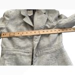 Fossil Womens Blazer XS Gray Career Office Business Casual Jacket Photo 8