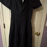 Anthropologie Black Midi Dress Photo 7