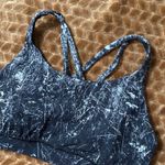 Lululemon  Energy Sports Gym Yoga Bra Medium Support Black White Alouette 8 Photo 2