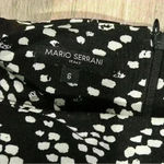 Mario Serrani  Shift Dress Sleeveless Black White Diamond Pattern Size 6 Photo 1