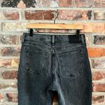 Abercrombie & Fitch Abercrombie Black Mom High Rise Straight Jeans, 28 Short Photo 5