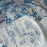 Joie NWT  COTTON SQUARE NECK 2In One Shrug Midi Dress Tree  Tree Parrot Building Photo 7