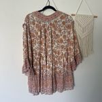Free People  Moonlight Dance Floral Boho Tunic Top Photo 4