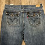 Levi's Vintage Women's  Blue Jeans 515 Boot Cut Wide Leg Crop Mid Rise Size 12L Photo 3