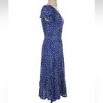 Free People  Leopard Wrap Midi Dress Photo 6