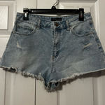 Sincerely Jules Light Wash Jean Shorts Photo 0