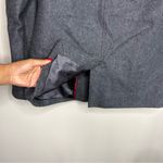 Merona Gray Wool Blend Button & Zip Front Hooded Pea Coat Photo 12