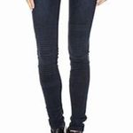 J Brand Women's Willow Verve Dark Wash Moto Style Skinny Mid-Rise Jeans Size 25 Photo 12