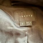 Theory Womens Black Utility Polyester Full Zip Snap Jacket Coat S Photo 6